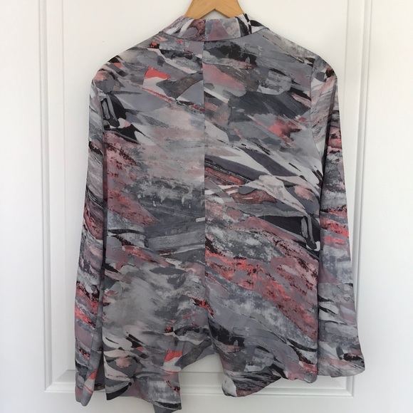 Lush Floral Blazer Sz Small - Picture 3 of 3